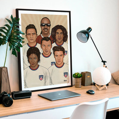 USA Music Team Print