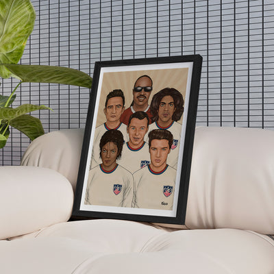 USA Music Team Print