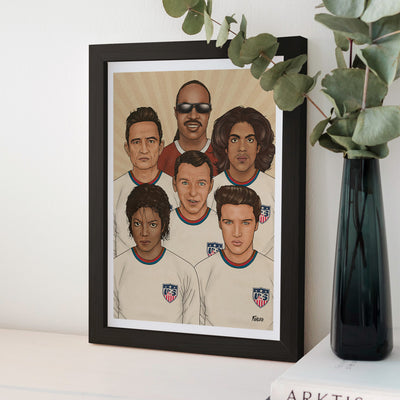 USA Music Team Print